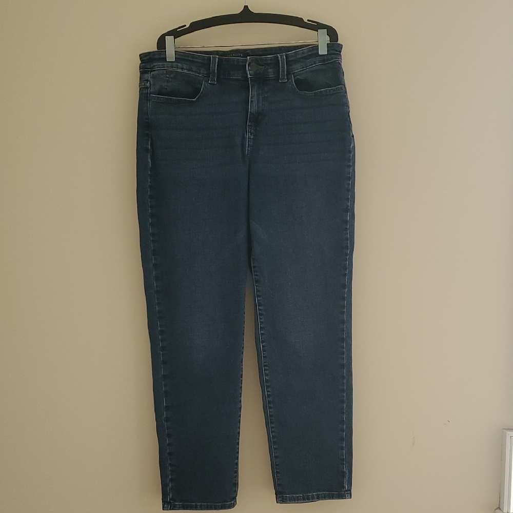 Talbots Dark Blue Straight Leg Jeans